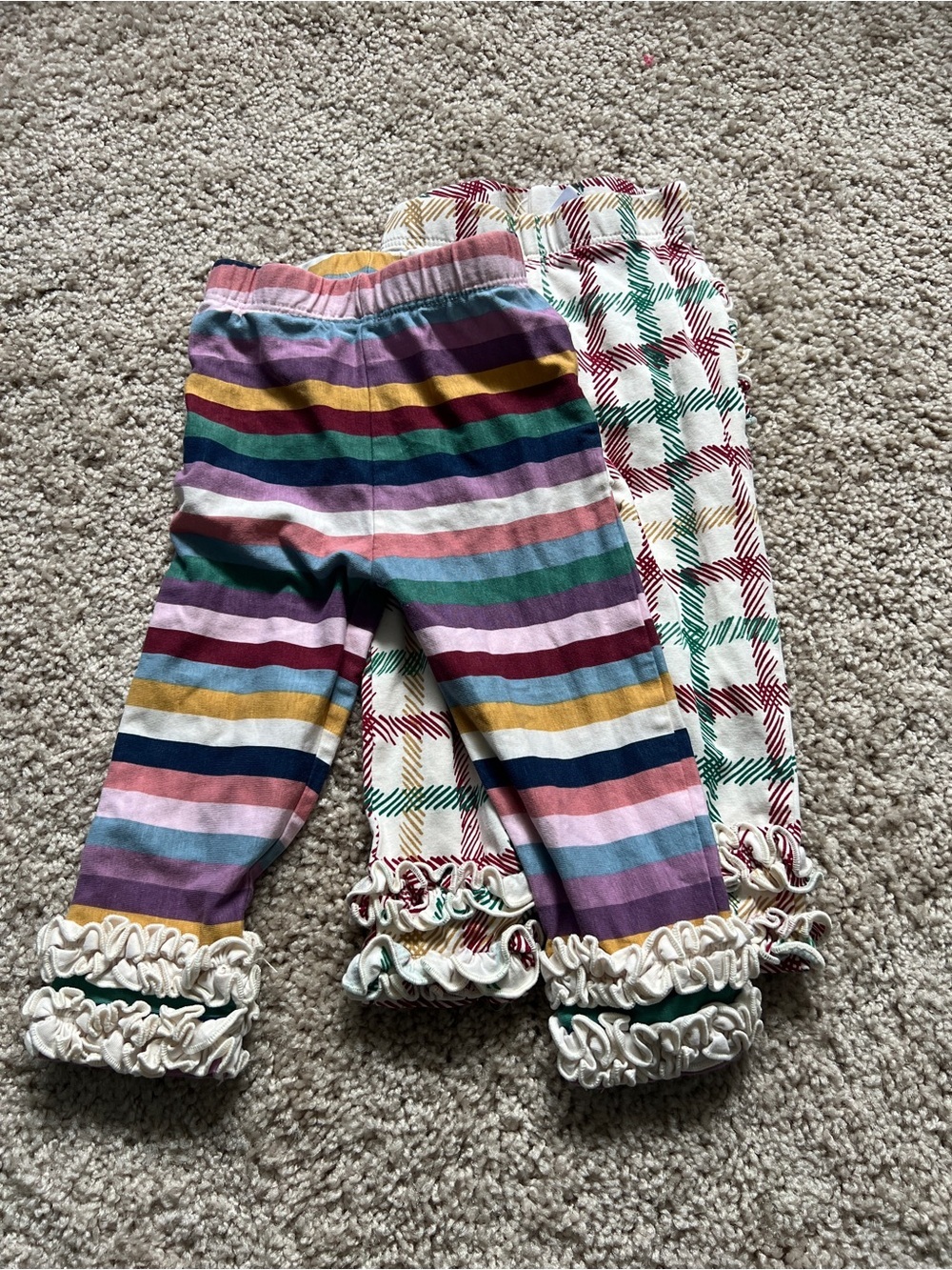 Ruffle Butts Pants 2 Pairs 6-12M